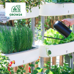 3-Tier Self-Watering Vertical Planter for Indoor & Balcony Gardens - Image 11