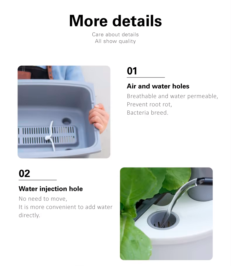 3-Tier Self-Watering Vertical Planter for Indoor & Balcony Gardens - Image 7