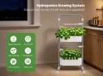 Hydroponic Indoor Herb Garden with LED Grow Light - Image 4