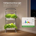Hydroponic Indoor Herb Garden with LED Grow Light - Image 2